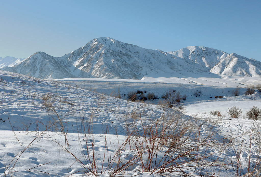  Зима в Киргизии